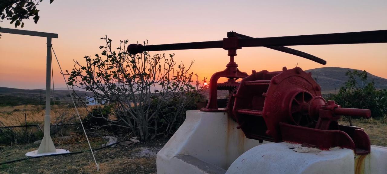 דירות Ano Sangrion Rhykkes Farmhouse With View מראה חיצוני תמונה